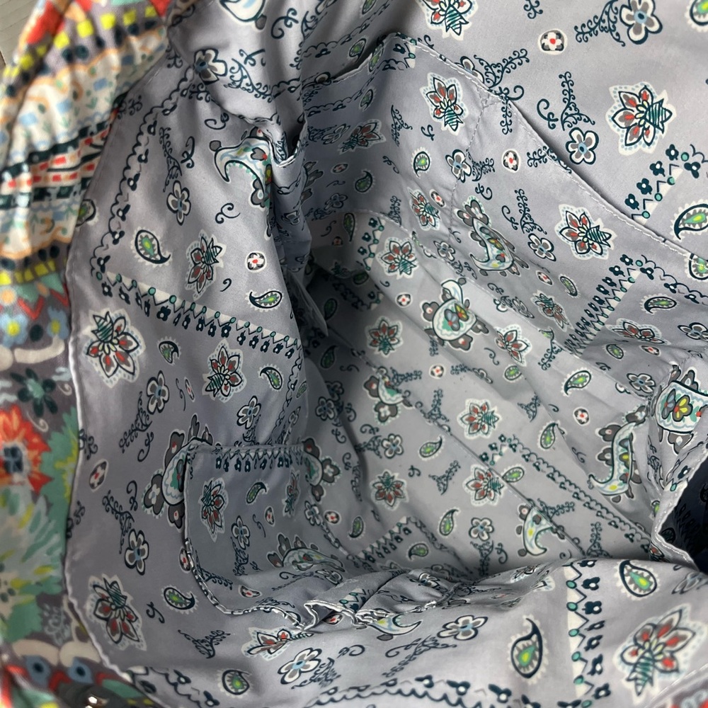 VERA BRADLEY Citrus Paisley Tote Bag - Picture 8 of 12